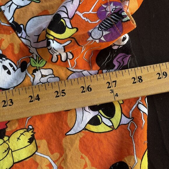 Disney Halloween Scrub Top Womens 3X Multicolor Cotton Medical Frankenbride - Picture 9 of 11